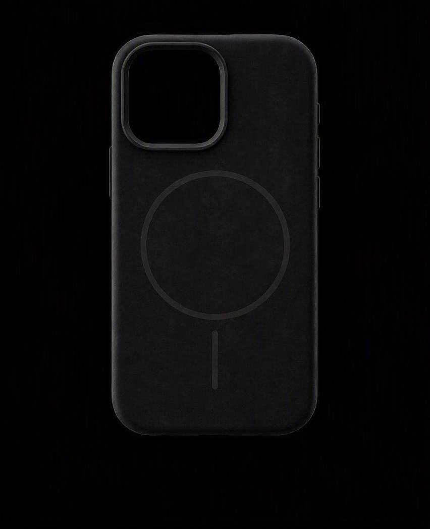 Silicone Case + MagSafe iPhone чорний