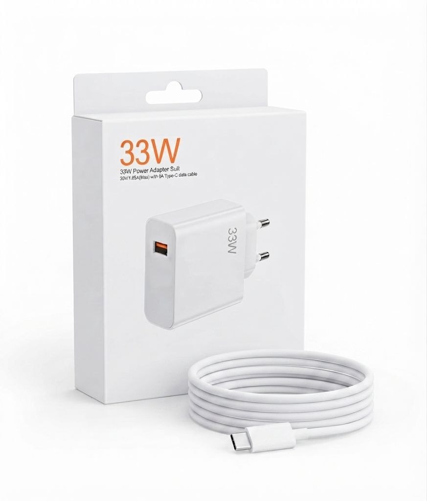Зарядний пристрій мережевий Power Adapter 33W + кабель.