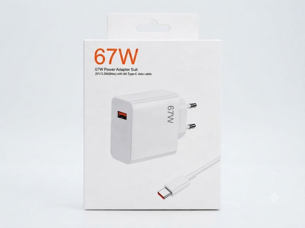 Зарядний пристрій мережевий Power Adapter 67W Turbo Charge